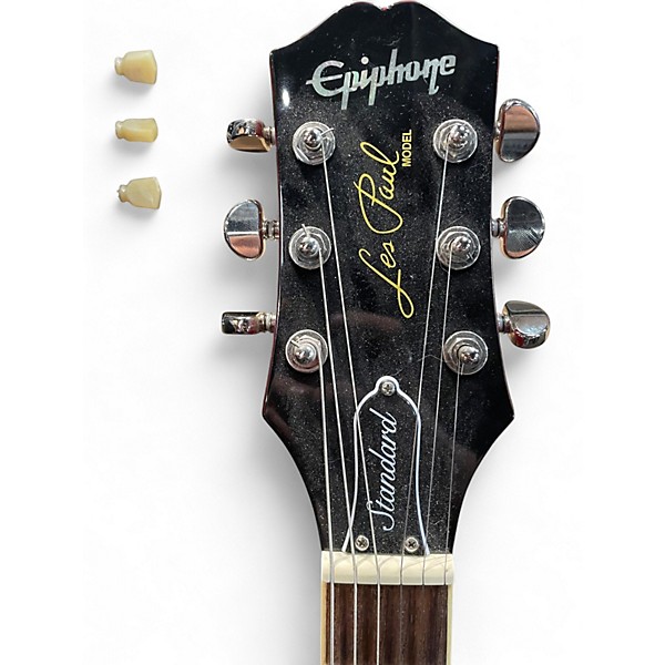Used Epiphone Les Paul Standard 2 Color Sunburst Solid Body Electric Guitar