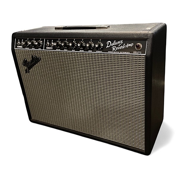 Used Fender 1965 Reissue Deluxe Reverb 22W Tube Guitar Combo Amp