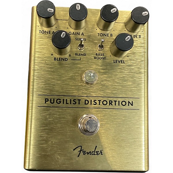 Used Fender PUGILIST DISTORTION Effect Pedal