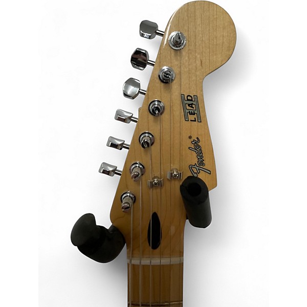 Used Fender Player Lead II Black Solid Body Electric Guitar