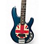 Used Sterling by Music Man Sub 4 BLUE Electric Bass Guitar