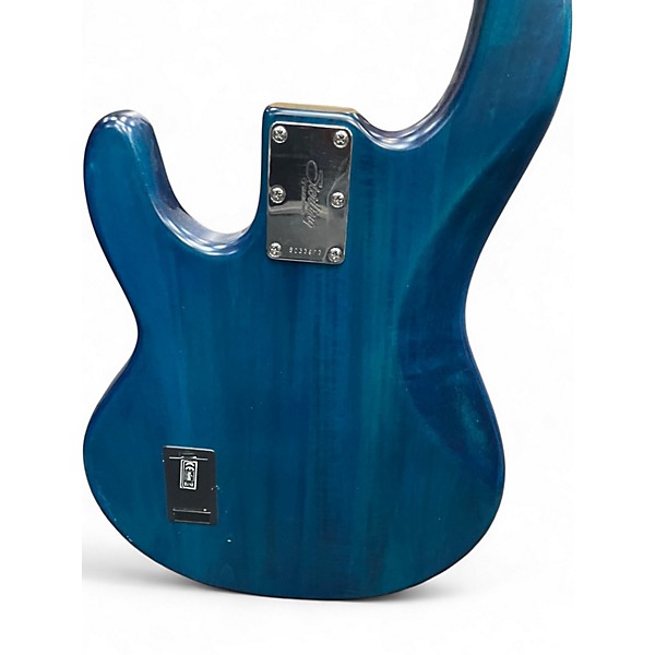 Used Sterling by Music Man Sub 4 BLUE Electric Bass Guitar