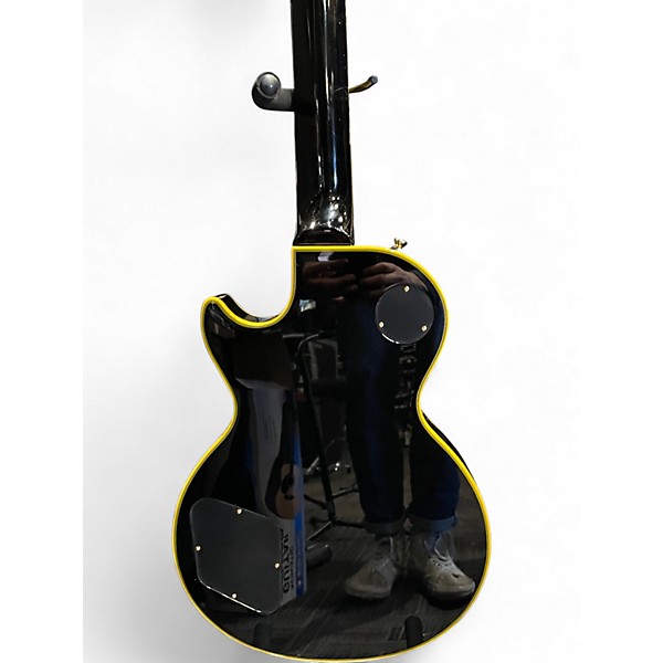 Used Epiphone Joe Bonamassa Signature '59 Les Paul Custom Reissue Black and Gold Solid Body Electric Guitar