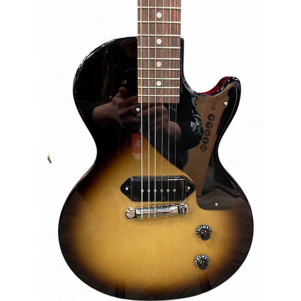 Used Gibson Les Paul Junior Sunburst Solid Body Electric Guitar