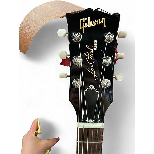 Used Gibson Les Paul Junior Sunburst Solid Body Electric Guitar