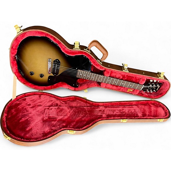 Used Gibson Les Paul Junior Sunburst Solid Body Electric Guitar