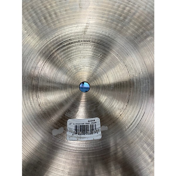 Used Zildjian 18in Avedis Fast Crash Cymbal