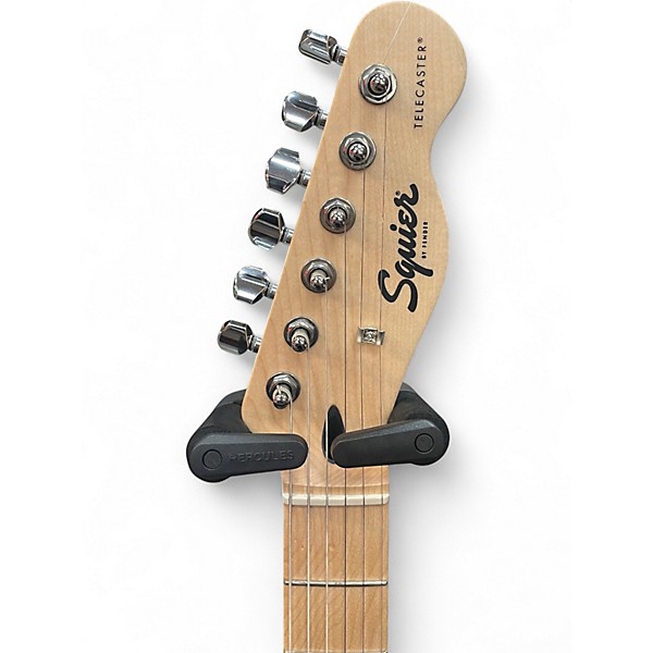 Used Squier SONIC TELECASTER Butterscotch Solid Body Electric Guitar