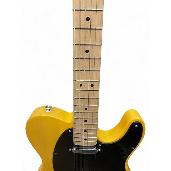 Used Squier SONIC TELECASTER Butterscotch Solid Body Electric Guitar