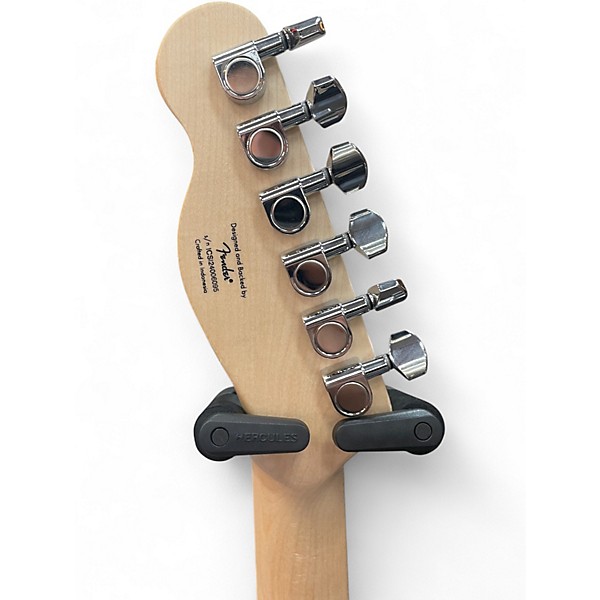 Used Squier SONIC TELECASTER Butterscotch Solid Body Electric Guitar