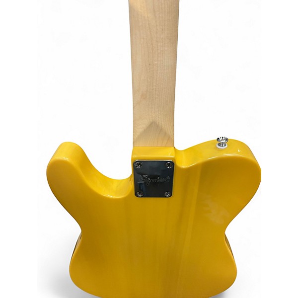 Used Squier SONIC TELECASTER Butterscotch Solid Body Electric Guitar