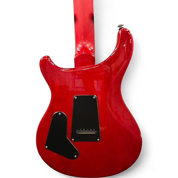 Used PRS SE Custom 24 Charcoal Cherry Burst Solid Body Electric Guitar