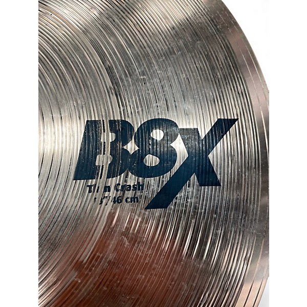 Used SABIAN 18in B8X Cymbal