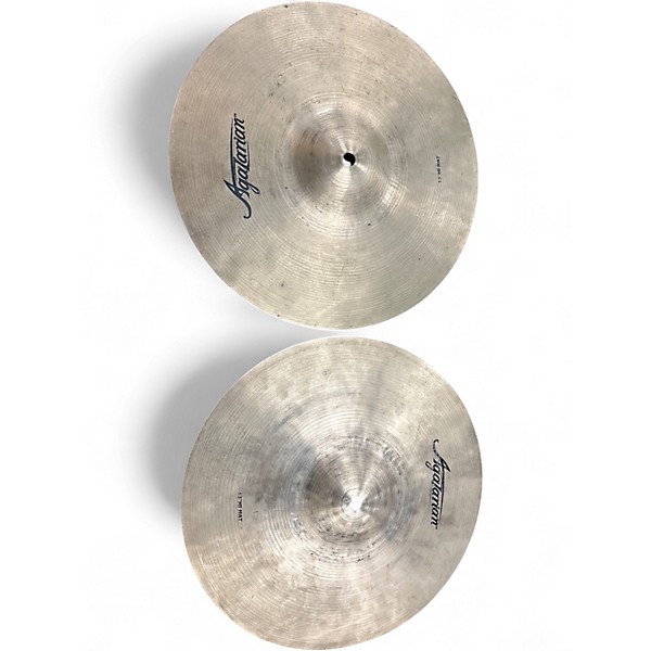 Used Agazarian 13in HI HATS Cymbal