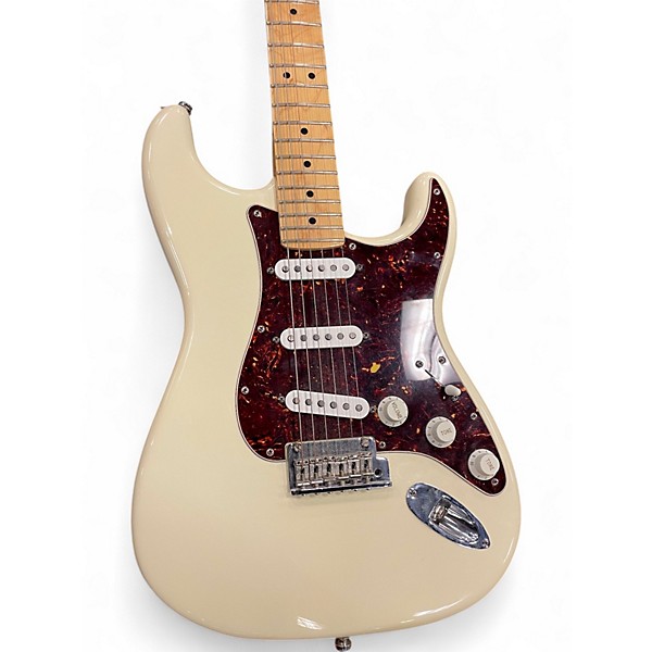 Used Fender American Standard Stratocaster OLYMPIC WHITE Solid Body Electric Guitar