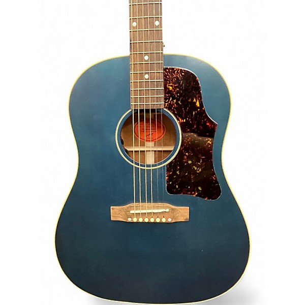 Used Epiphone J-45 Royal Blue Acoustic Guitar