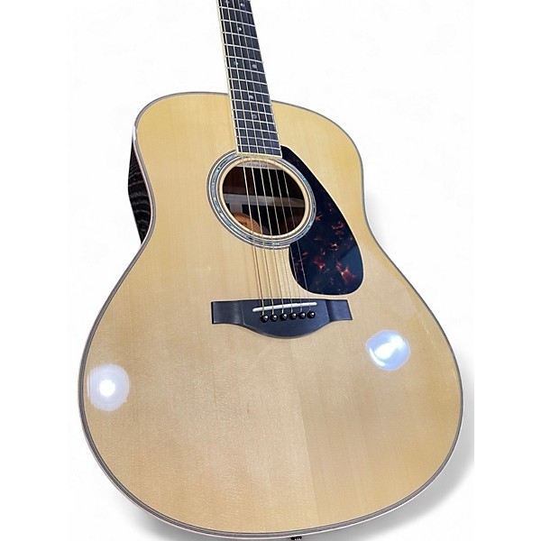 Used Yamaha LL16RD Natural Acoustic Electric Guitar