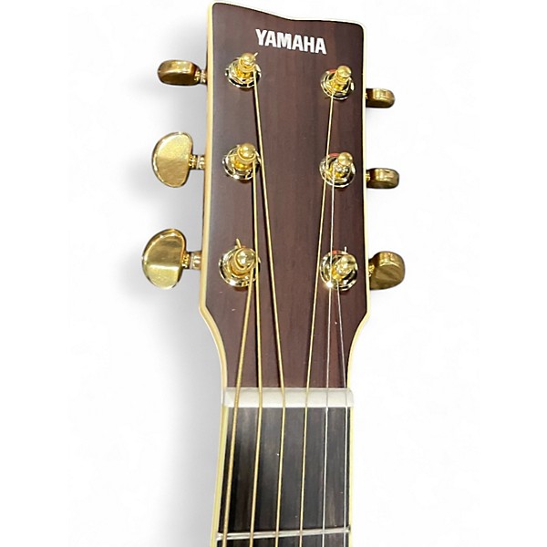 Used Yamaha LL16RD Natural Acoustic Electric Guitar