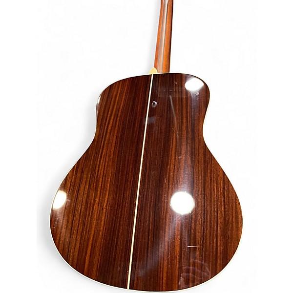 Used Yamaha LL16RD Natural Acoustic Electric Guitar