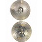 Used Zildjian 14in TITANIUM ROCK HIHAT PAIR Cymbal thumbnail