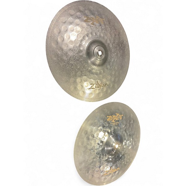 Used Zildjian 14in TITANIUM ROCK HIHAT PAIR Cymbal