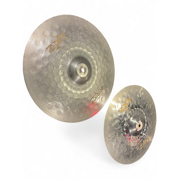 Used Zildjian 14in TITANIUM ROCK HIHAT PAIR Cymbal