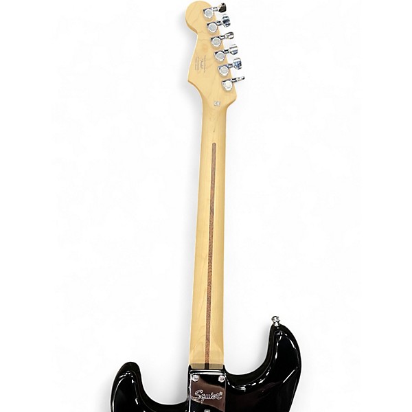 Used Squier sonic stratocaster Black Solid Body Electric Guitar