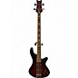 Used Schecter Guitar Research Stiletto Extreme 4 String Black Cherry Electric Bass Guitar thumbnail