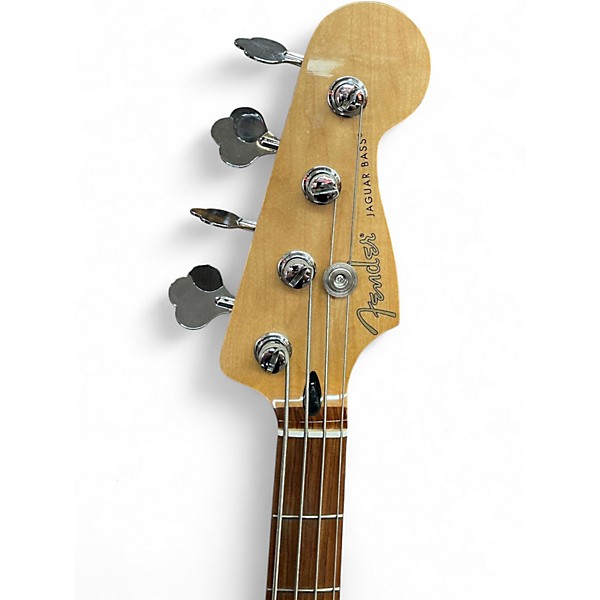 Used Fender Player Jaguar Bass Capri Orange Electric Bass Guitar