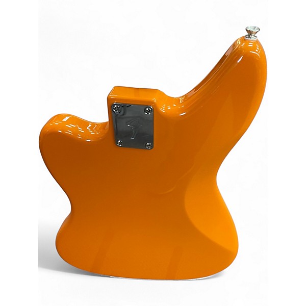 Used Fender Player Jaguar Bass Capri Orange Electric Bass Guitar