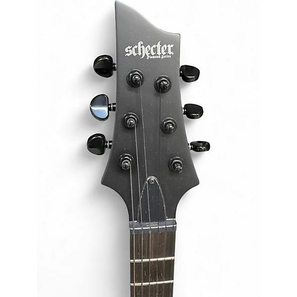 Used Schecter Guitar Research C1 Platinum Black Solid Body Electric Guitar