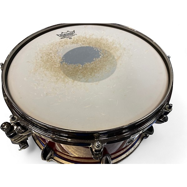 Used Orange County Drum & Percussion 13X7 Miscellaneous Snare Sizzlin' Red Drum