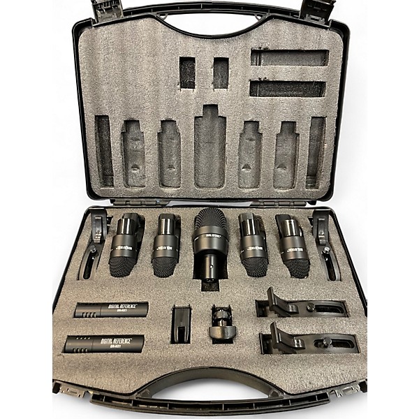 Used Digital Reference DRDK7 7 Piece Percussion Microphone Pack