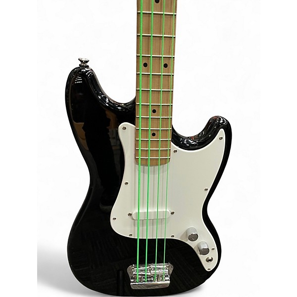 Used Squier Bronco black Electric Bass Guitar