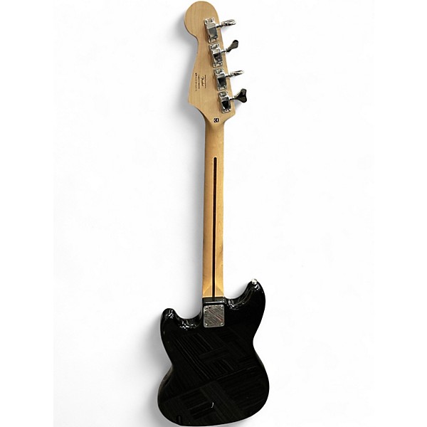 Used Squier Bronco black Electric Bass Guitar