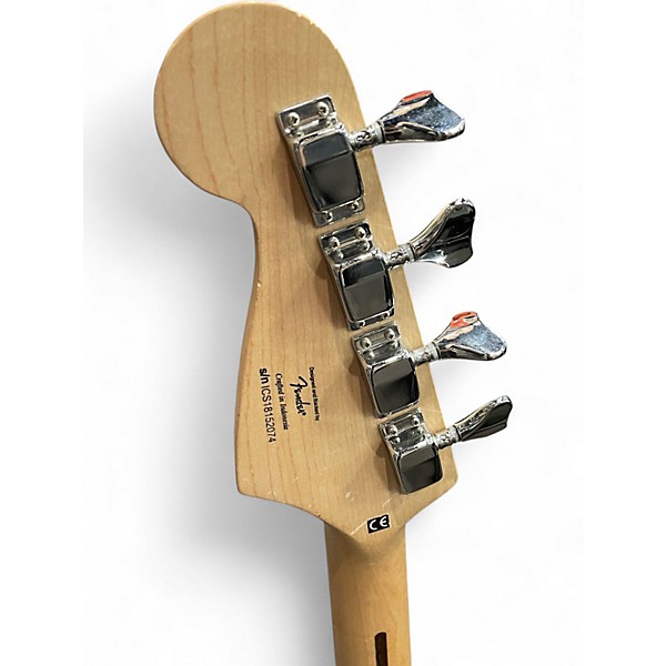 Used Squier Bronco black Electric Bass Guitar