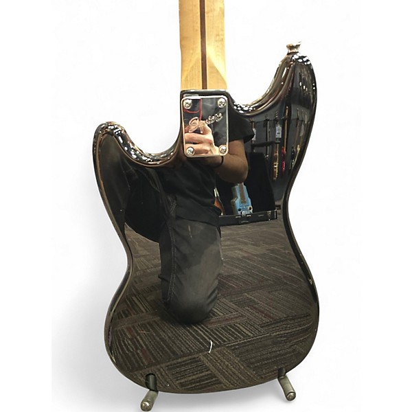 Used Squier Bronco black Electric Bass Guitar