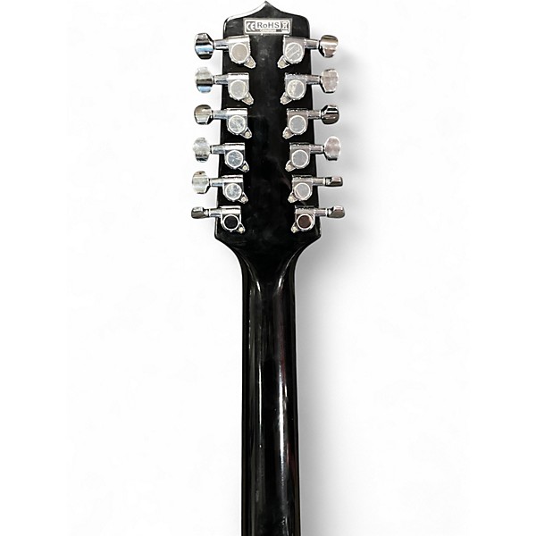 Used 2025 Takamine GD30CE-12 Black 12 String Acoustic Electric Guitar