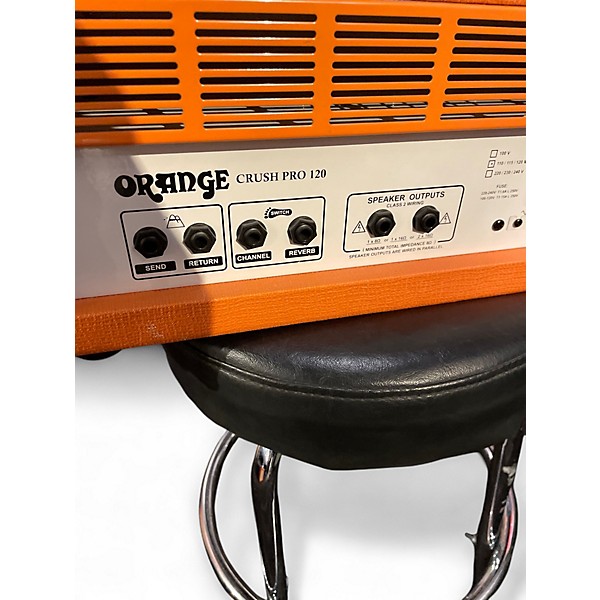 Used Orange Amplifiers CR120H Crush Pro 120W Solid State Guitar Amp Head