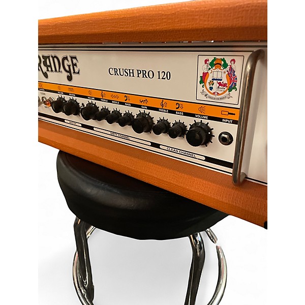 Used Orange Amplifiers CR120H Crush Pro 120W Solid State Guitar Amp Head