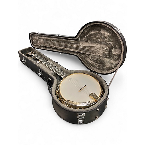 Used Washburn B-17K AMERICANA Flamed Maple Mocha Burst Banjo