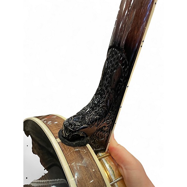 Used Washburn B-17K AMERICANA Flamed Maple Mocha Burst Banjo