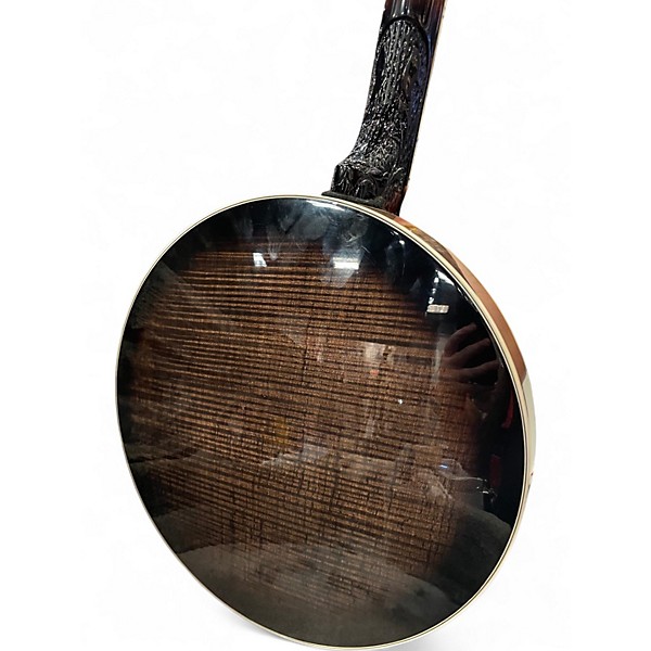 Used Washburn B-17K AMERICANA Flamed Maple Mocha Burst Banjo