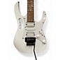 Used Ibanez JEMJR Steve Vai Signature JEM Series White Solid Body Electric Guitar