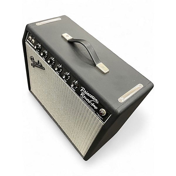 Used Fender 65 Princeton Reverb 1x10 15W Tube Guitar Combo Amp