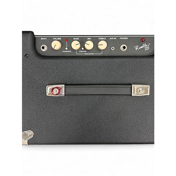 Used Fender Rumble 25 25W 1x8 Bass Combo Amp