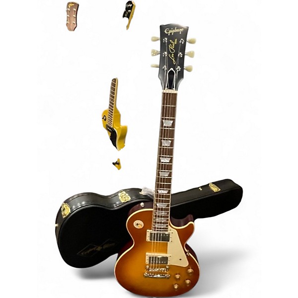 Used Epiphone 1959 Reissue Les Paul Standard Tobacco Burst Solid Body Electric Guitar