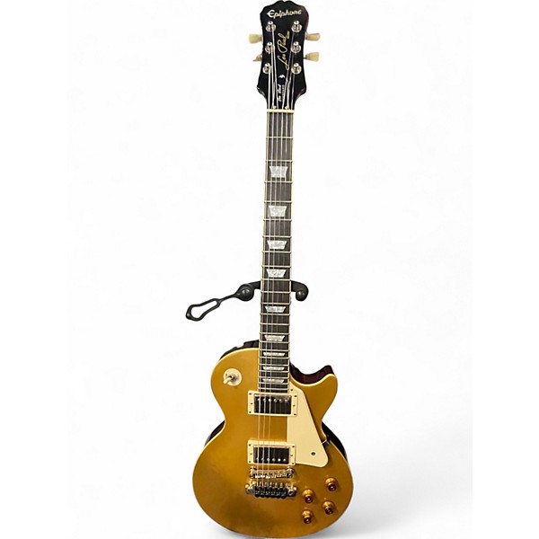 Used Epiphone Les Paul Standard Gold Solid Body Electric Guitar