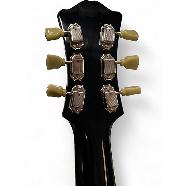 Used Eastman t486b-bk Black Hollow Body Electric Guitar