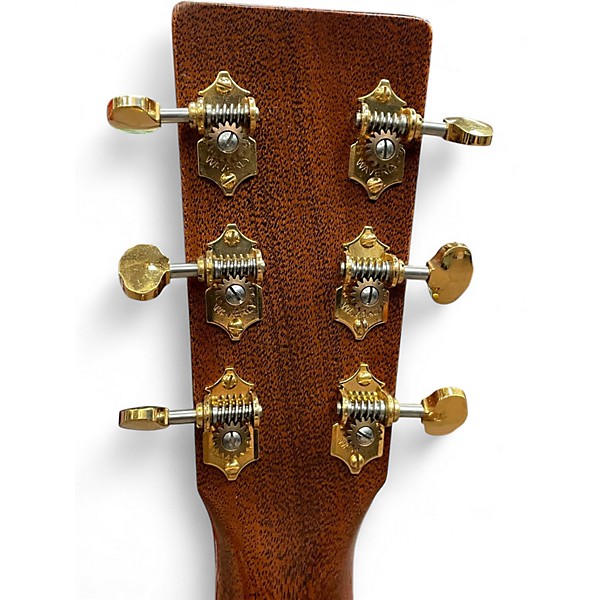 Used 2024 Martin D18 Modern Deluxe Natural Acoustic Guitar